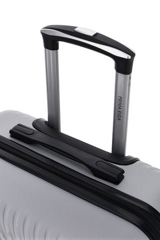 Trolley piccolo grigio rigido con 4 ruote Prima riga PR169/P