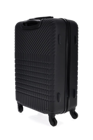 Trolley piccolo nero rigido con 4 ruote Prima riga PR169/P