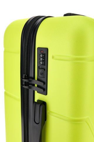 Trolley medium lime starr mit TSA-Schloss Indigeno Metropolitano 181/m