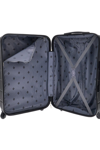 Trolley piccolo grigio rigido con 4 ruote 2T2L156/P