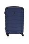 Trolley piccolo blu rigido con 4 ruote 2T2L156/P
