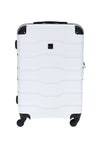 Trolley piccolo bianco rigido con 4 ruote 2T2L156/P