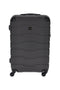 Trolley grande grigio rigido con 4 ruote 2T2L156/G