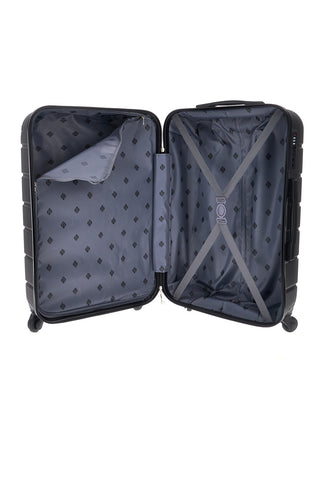 Trolley grande grigio rigido con 4 ruote 2T2L156/G