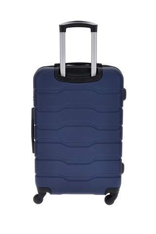 Trolley grande blu rigido con 4 ruote 2T2L156/G