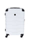 Trolley grande bianco rigido con 4 ruote 2T2L156/G