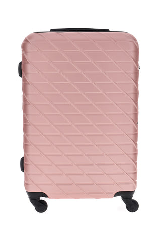 Trolley klein rose gold starr mit 4 Rädern Prima riga PR157/P