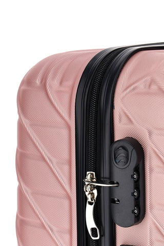 Trolley klein rose gold starr mit 4 Rädern Prima riga PR157/P