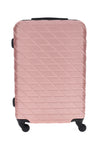 Medium Trolley rose gold starr mit 4 Rädern Prima riga PR157/M