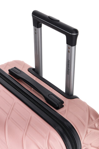 Trolley grande rose gold rigido con 4 ruote Prima riga PR157/G