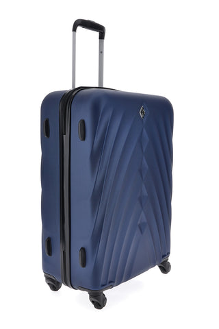 Trolley blu rigido piccolo 4 ruote 2T2L 155/P