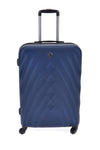 Medium starr blau Trolley 4 Räder 2T2L 155/M