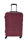 Trolley bordeaux rigido piccolo 4 ruote 2T2L 155/P