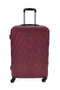 Trolley bordeaux rigido piccolo 4 ruote 2T2L 155/P