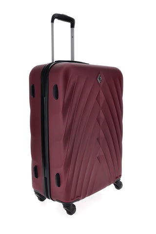 Trolley bordeaux rigido piccolo 4 ruote 2T2L 155/P