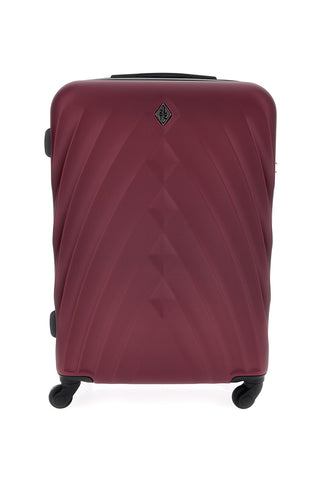 Trolley bordeaux rigido grande 4 ruote 2T2L 155/G