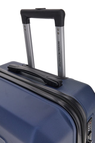 Trolley piccolo blu rigido 4 ruote Indigeno INDIGENO179/P