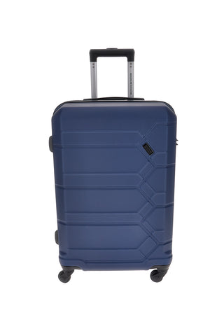 Trolley piccolo blu rigido 4 ruote Indigeno INDIGENO179/P
