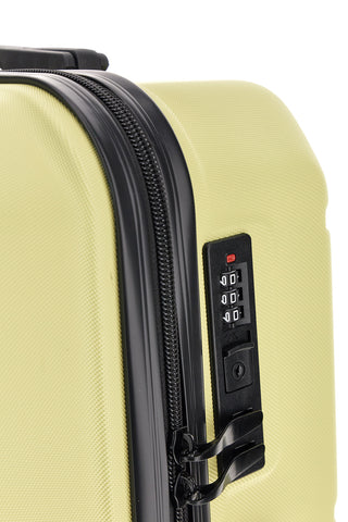 Trolley piccolo verde rigido 4 ruote Indigeno INDIGENO179/P