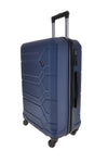 Mittelblauer starrer 4-Rad-Trolley Indigeno INDIGENO179/M