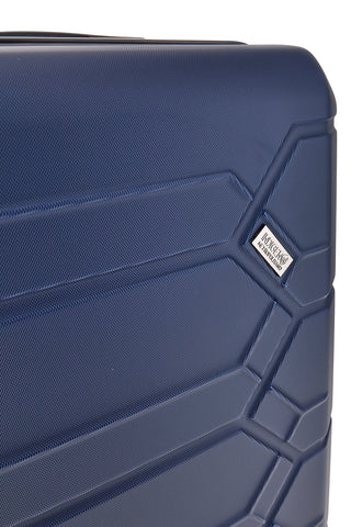 Trolley medio blu rigido 4 ruote Indigeno INDIGENO179/M