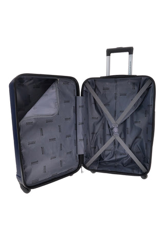 Trolley medio blu rigido 4 ruote Indigeno INDIGENO179/M