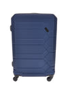 Großer starrer blauer Trolley 4 Räder Indigeno INDIGENO179/G
