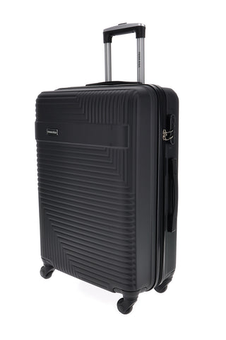 Mittlerer schwarzer Koffer Prima Riga PR171M