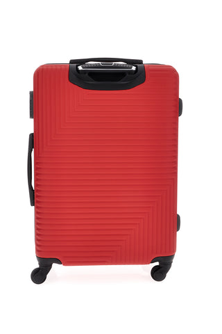 Mittlerer roter Rollkoffer Prima Riga PR171M