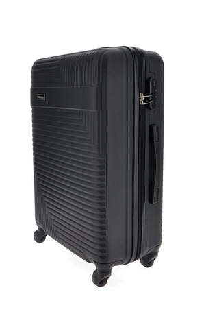 Valigia grande nera Prima Riga PR171G