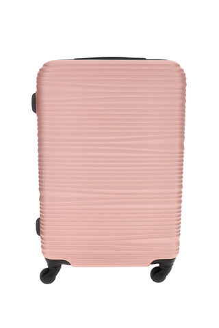 Valigia Trolley medio rosa 4 ruote multidirezionali Prima Riga PR172M
