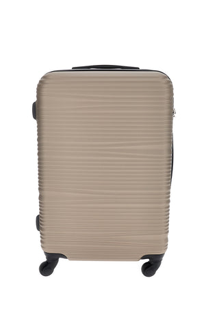 Trolley Valigia media champagne 4 ruote multidirezionali Prima Riga PR172M
