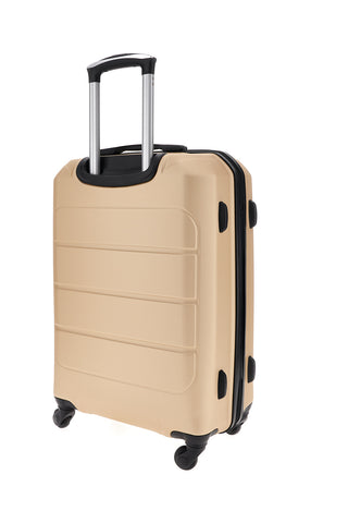 Champagner-Kabinen-Trolley-Koffer mit 4 Mehrweg-Rollen Prima Riga PR173/C