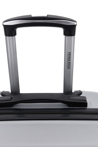 Kabine Silber Trolley-Koffer mit Hartschale Prima Riga PR173/C