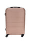 Valigia trolley grande rosa con lucchetto integrato Prima Riga PR173/G