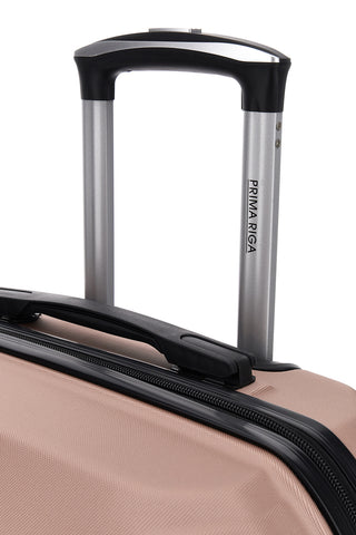 Valigia trolley grande rosa con lucchetto integrato Prima Riga PR173/G