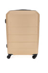 Valigia trolley grande champagne con lucchetto integrato Prima Riga PR173/G
