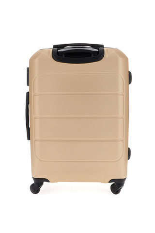 Valigia trolley grande champagne con lucchetto integrato Prima Riga PR173/G