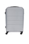 Valigia trolley grande argento con lucchetto integrato Prima Riga PR173/G