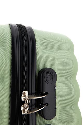 Trolley piccolo verde menta rigido Prima riga PR184/P