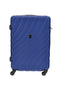 Trolley rigido medio blu con ruote girevoli Prima riga PR185/M