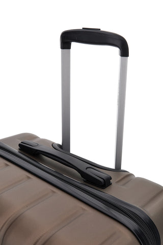 Valigia Trolley Grande rigida bronzo con lucchetto a combinazione Prima riga PR185/G