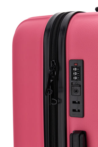 Valigia trolley grande fucsia rigida 4 ruote Indigeno INDIGENO182/G