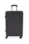 Trolley piccolo grigio rigido 4 ruote Prima riga PR187/P
