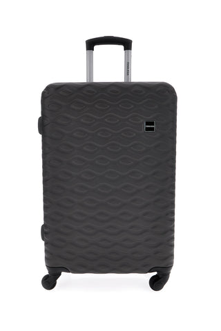 Trolley piccolo grigio rigido 4 ruote Prima riga PR187/P