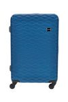 Trolley piccolo blu rigido 4 ruote Prima riga PR187/P