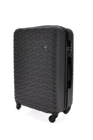Trolley grande grigio rigido 4 ruote Prima riga PR187/G