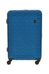 Trolley grande blu rigido 4 ruote Prima riga PR187/G