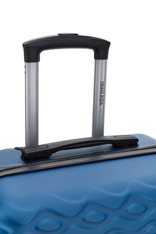 Trolley grande blu rigido 4 ruote Prima riga PR187/G