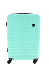 Trolley grande verde acqua rigido 4 ruote Prima riga PR187/G